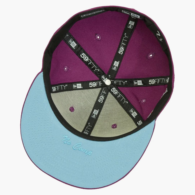 Supreme No Comp Box Logo New Era Lavender