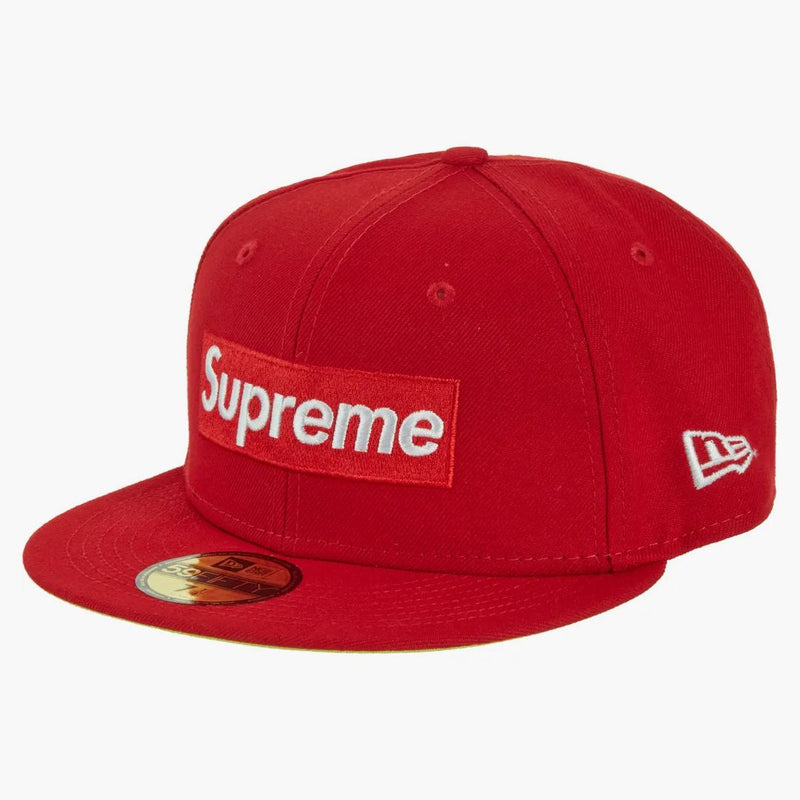 Supreme sin logotipo de compox Nueva era roja