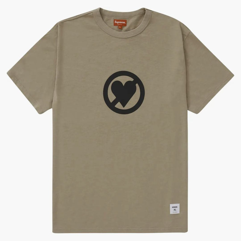 Supreme No Love S/s Top Dark Tan