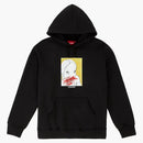 Supreme nose bleed hooded sweatshirt black