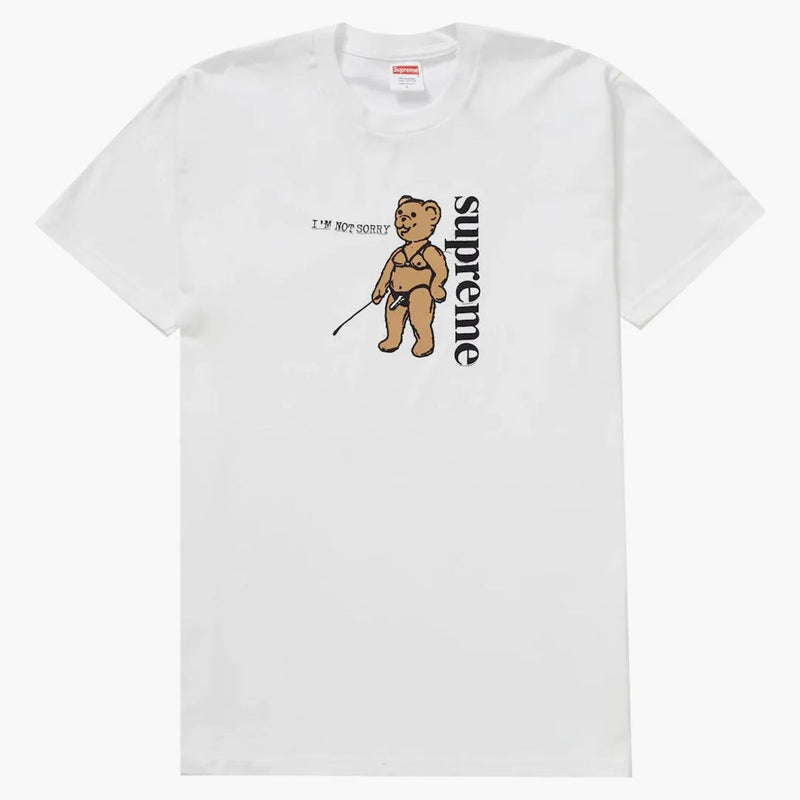 Supreme not sorry tea white white