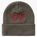 Supreme Nothing but beanie gray