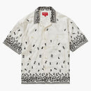 Supreme Nouveau Embroidered S/S Shirt White