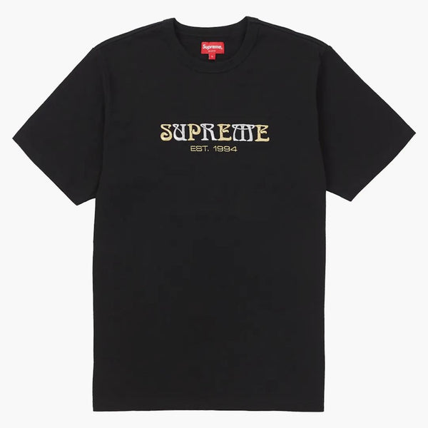 Supreme Nouveau Logo Tee Black