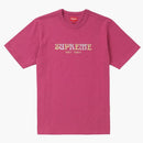 Supreme Nouveau Logo Tee Dark Magenta
