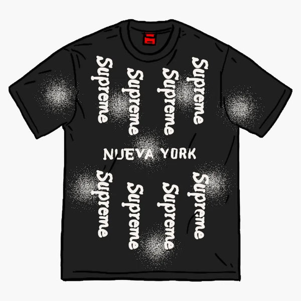 Supreme Nueva York S/S Top Black
