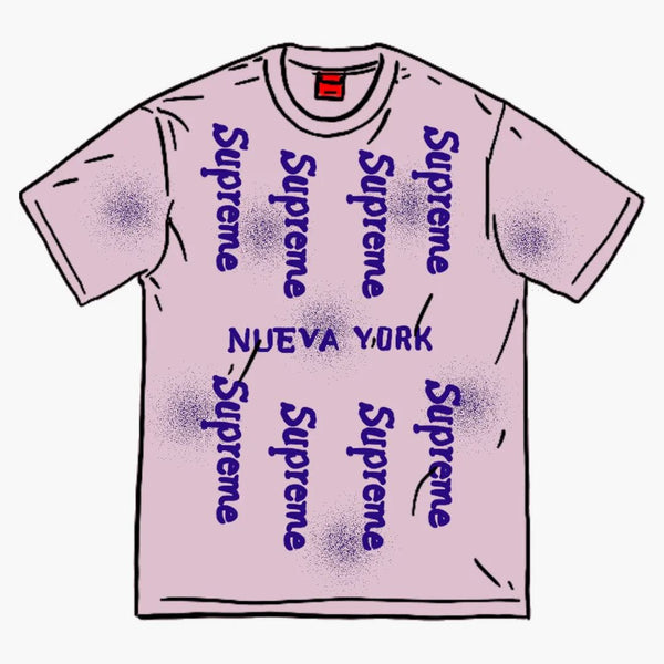 Supreme Nueva York S/S Top Pale Purple