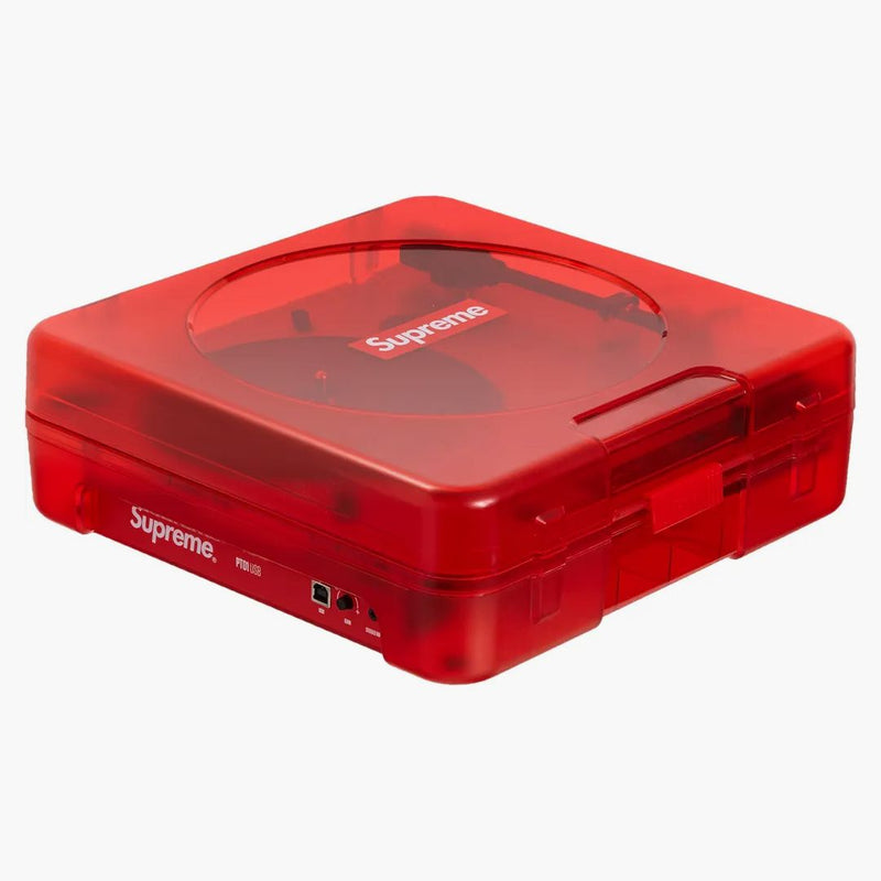 Supreme Numark Pt01 Portable Turntable Red