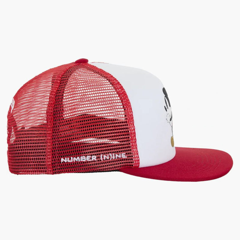Supreme Number (n)ine Mickey Mesh Back 5-panel Red