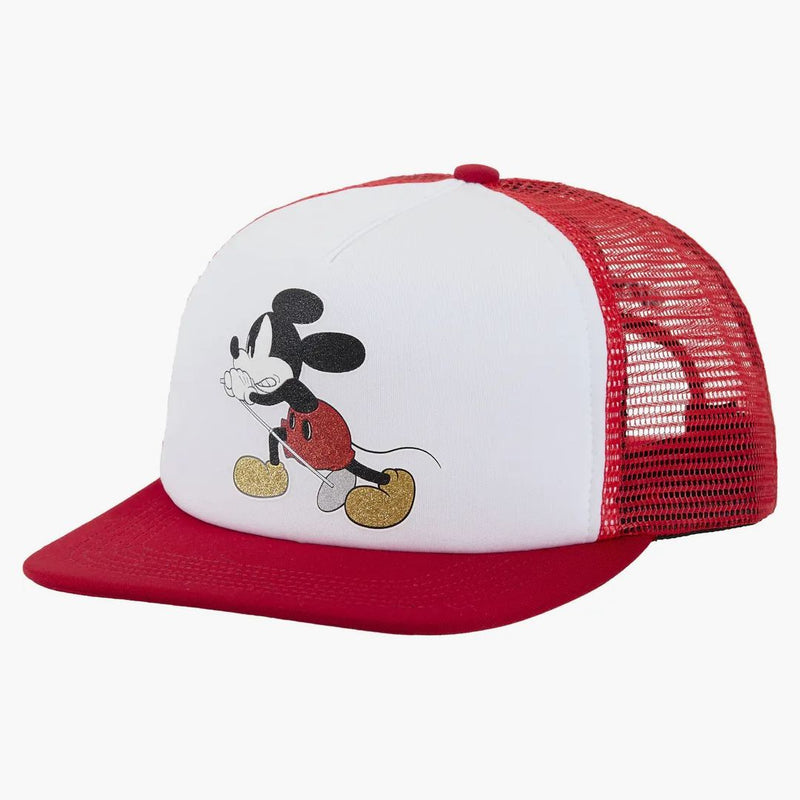 Supreme Number (n)ine Mickey Mesh Back 5-panel Red