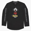 Supreme Number (n)ine Mickey Raglan L/s Top Black