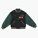Supreme Number (n)ine Mickey Varsity Jacket Black