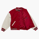 Supreme Number (n)ine Mickey Varsity Jacket Red