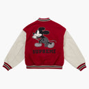 Supreme Number (n)ine Mickey Varsity Jacket Red