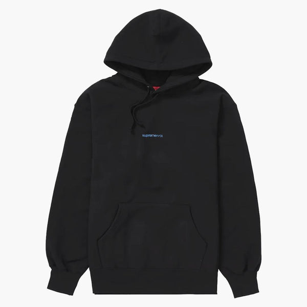Supreme Number One Hooded Sweatshirt Black