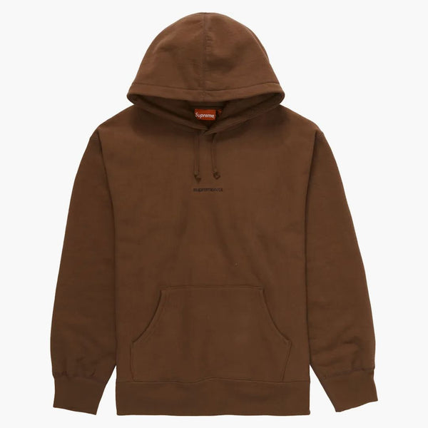 Supreme Number One Hooded Sweatshirt Dark Brown
