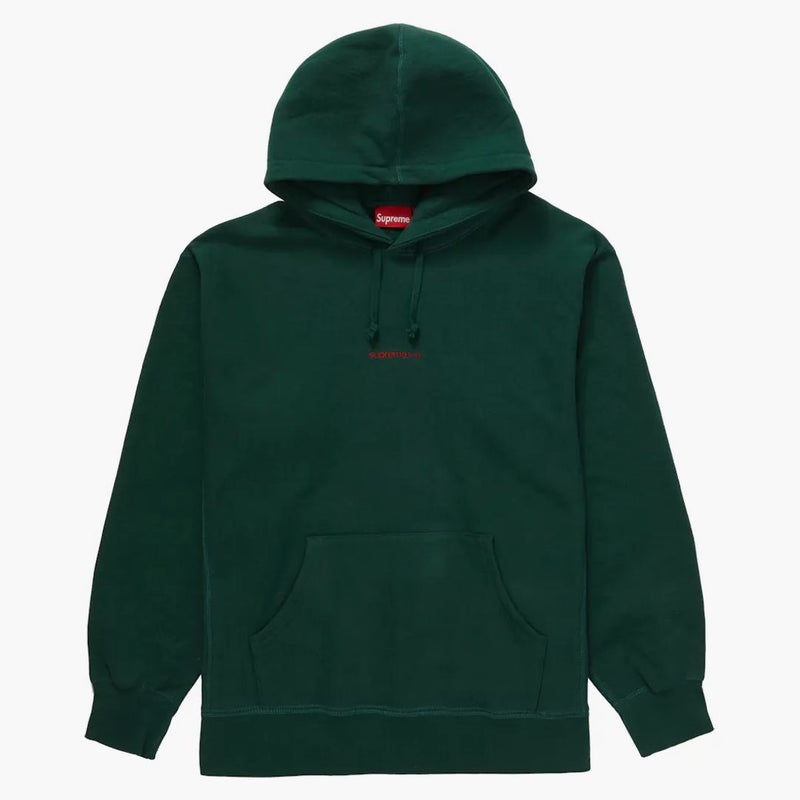 Supreme Number One Hooded Sweatshirt Dark Green