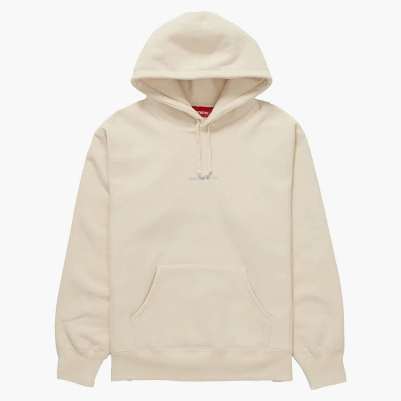 Supreme Number One Hooded Sweatshirt Natural
