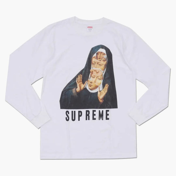 Supreme Nun Ls Tee White