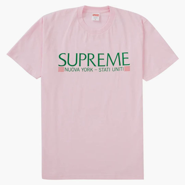 Supreme nuova york tea light pink