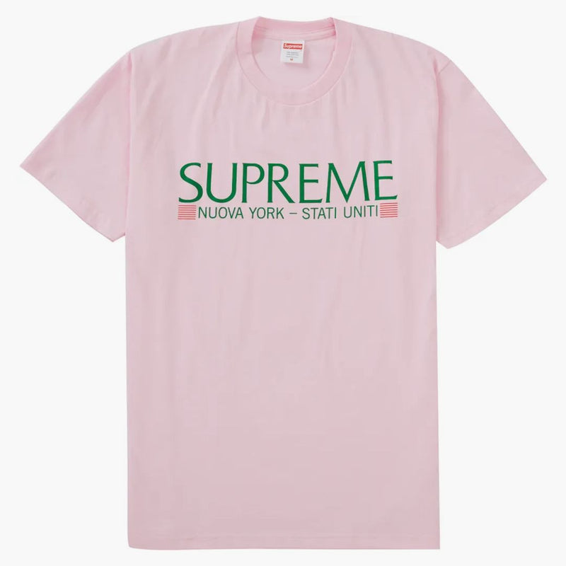 Supreme nuova york tea light pink