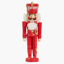 Supremo Cascanueces de madera rojo