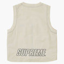 Supreme Nylon Cargo Vest Offwhite