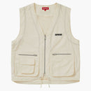 Supreme Nylon Cargo Vest Offwhite