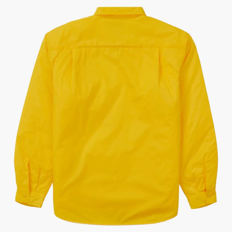 Supreme nylon filled shirt yellow