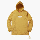 Supreme nylon packable poncho gold