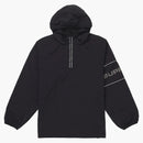 Supreme nylon ripstop hooded sweater black