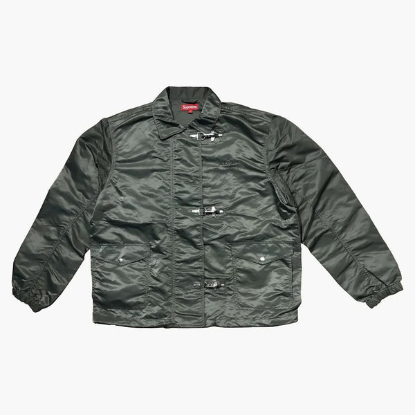 Supreme Nylon Turnout Jacket Olive