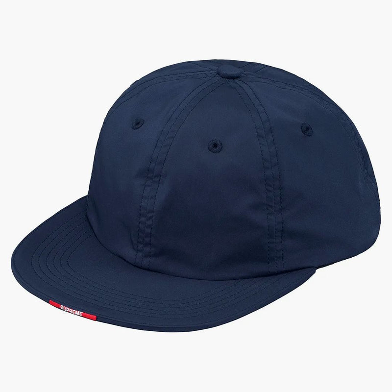 Supreme Nylon Visor Label 6-panel marinen