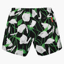 Nejvyšší nylonová voda krátká černá květinová