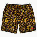 Nejvyšší nylonová voda krátká (SS20) Černá květina