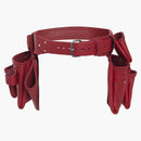 Supreme Occidental Leather Tool Belt Red
