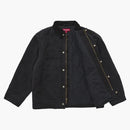 Supreme Old English Canvas Work Jacket Black