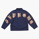 Supreme Old English Canvas Work Jacket Navy