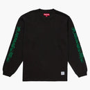 Supreme Old English L/S Top Black