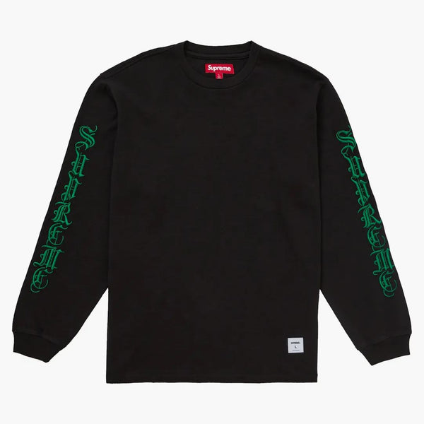 Nejvyšší stará anglická L/s Top Black