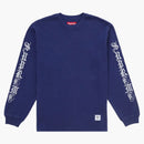 Supreme Old English L/S Top Navy