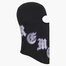 Supreme Old English Lightweight Balaclava Black