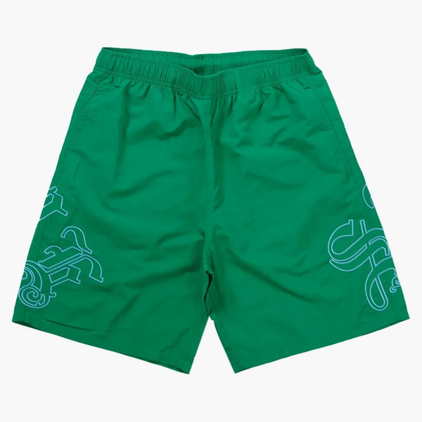 Supreme Old English Nylon Short Green