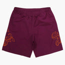 Supreme Old English Nylon Short Plum