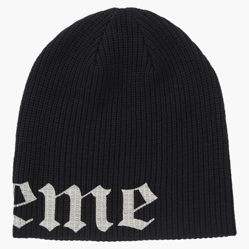 Supreme Old English Impreso Beanie Black