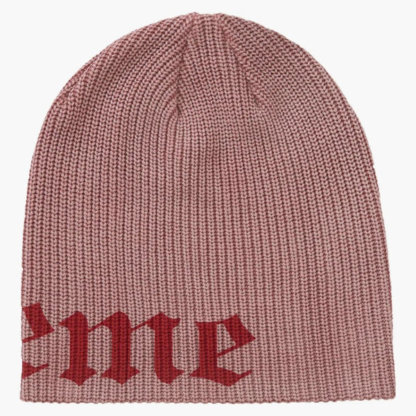 帽子 Supreme Old English Printed Beanie Red Supreme SS25 Old English Printed Beanie Red - Brand New | eBay