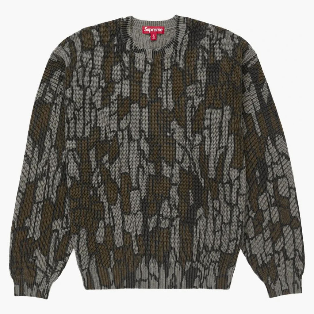 Supreme Old English Sweater Camo Buy at Hypeneedz