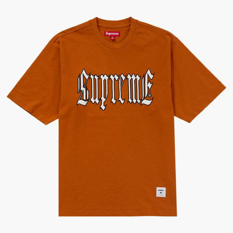 Supreme Old English S/S Top (SS24) Rust
