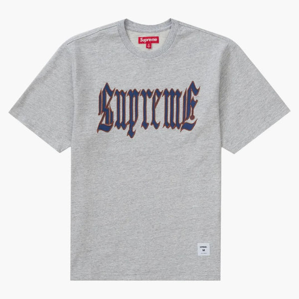 Nejvyšší stará anglická s/s top (SS24) Heather Grey