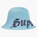 Supreme Old English Straw Crusher Light Blue